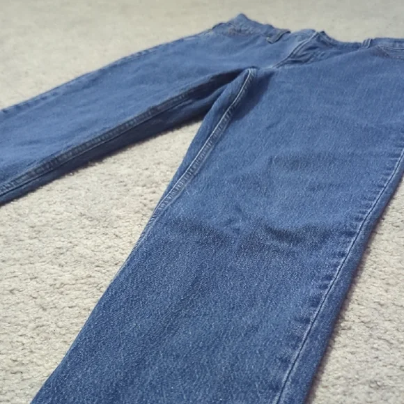 Banana Republic High Rise Straight Fit Dark Blue Jeans - Picture 3 of 6